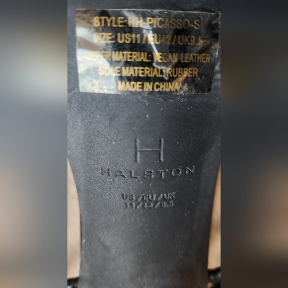 H by Halston Picasso Lace-up Dress Sandals Heels - Picture 11 of 11